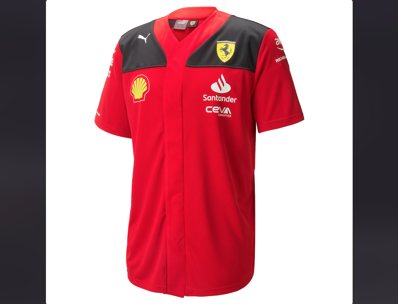 PUMA and Scuderia Ferrari release replica baseball jersey