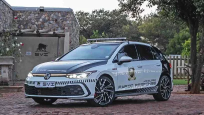 The SVI Armoured VW Golf GTI Can Withstand an AK47 Assault!