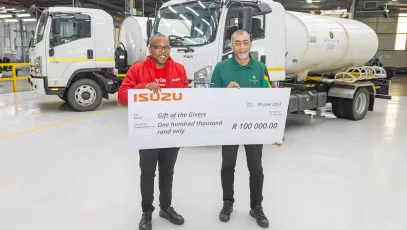 Isuzu SA Boosts Gift of the Givers’ Disaster Relief Efforts