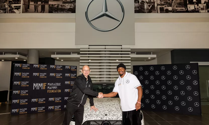 Mercedes-Benz SA Unites with the Makazole Mapimpi Foundation